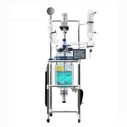 實驗室高硼硅玻璃反應釜20L調(diào)速雙層玻璃反應釜 五金產(chǎn)品零售中的精密儀器